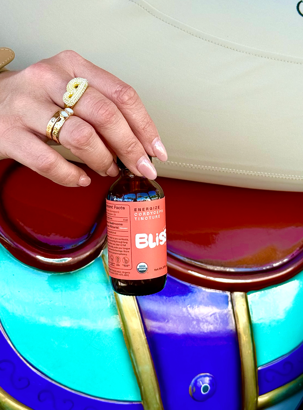 Bliss Labs Energize Cordyceps Mushroom Tincture 